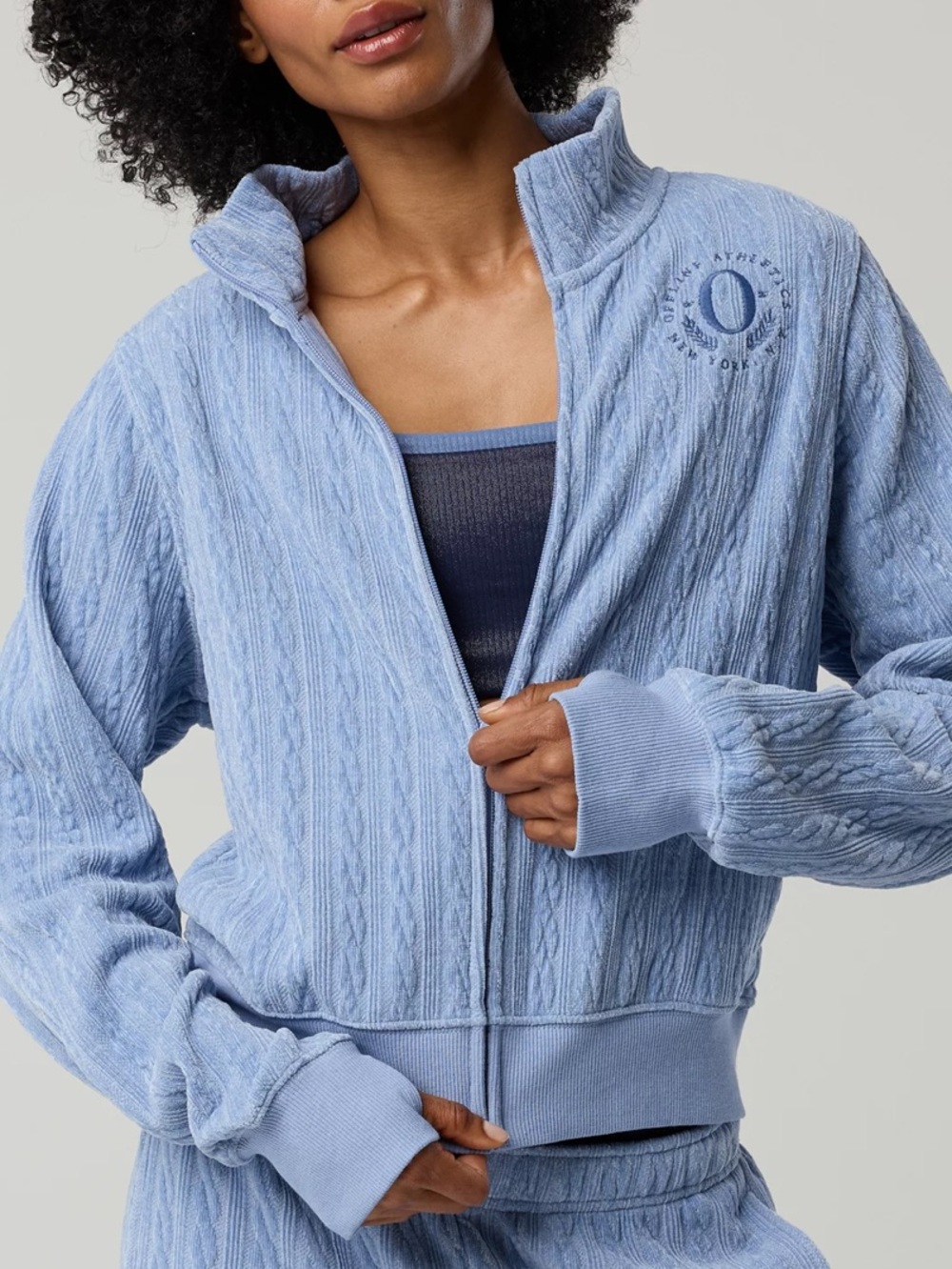 AERIE OFFLINE ZIP ATHLETIC JACKET